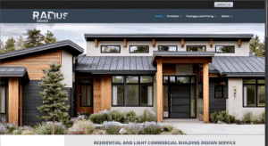 Radius Design Website Design
